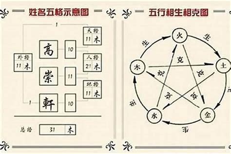 名字五行分析